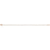 14K Rose 3 ctw Natural Diamond 7 1/4" Line Bracelet