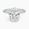 Oval Solitaire Ring