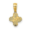 14K Mini 4 Way Religious Medal