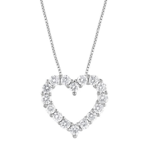 2.00 ctw Beautiful Heart Pendant