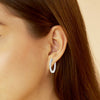 4.00 ctw Gorgeous Hoop Earrings