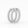 4.00 ctw Gorgeous Hoop Earrings