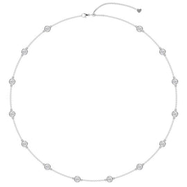 3.00 ctw Diamonds by the Yard Necklace set