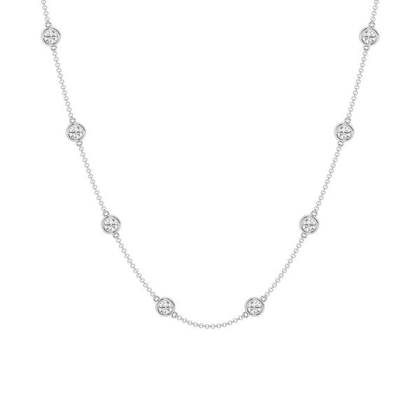 3.00 ctw Diamonds by the Yard Necklace set