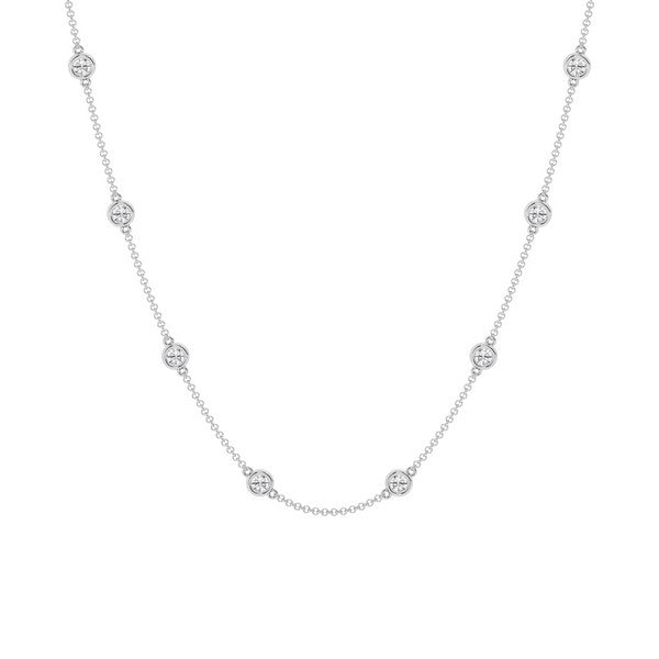 2.00 ctw Diamonds by the Yard Necklace set