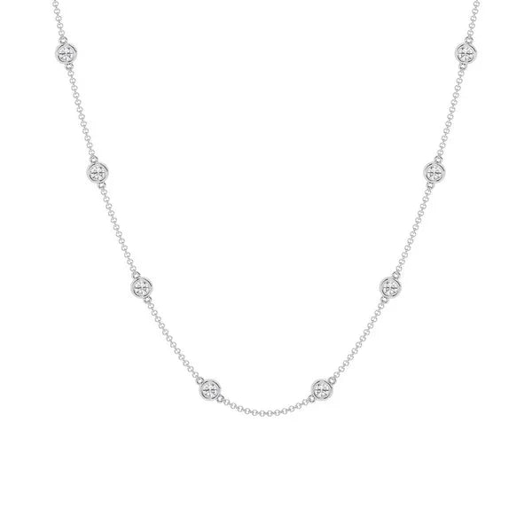 2.00 ctw Diamonds by the Yard Necklace set