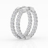 3.00 ctw Gorgeous Hoop Earrings