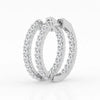 2.00 ctw Gorgeous Hoop Earrings