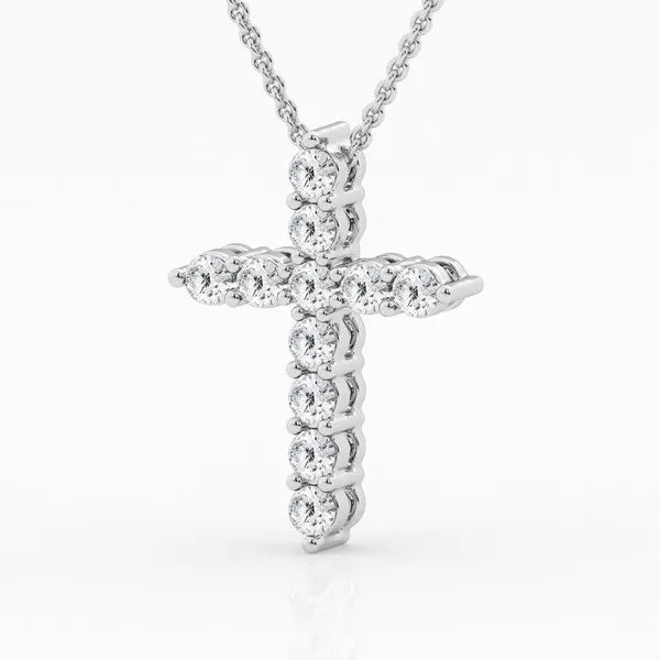 2.00 ctw Cross Pendant