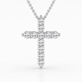 2.00 ctw Cross Pendant