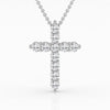 2.00 ctw Cross Pendant