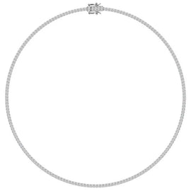 7.00 ctw Tennis Necklace - Round