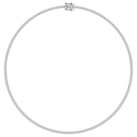 10.00 ctw Tennis Necklace - Round