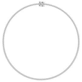 10.00 ctw Tennis Necklace - Round