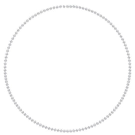 15.00 ctw Tennis Necklace - Round