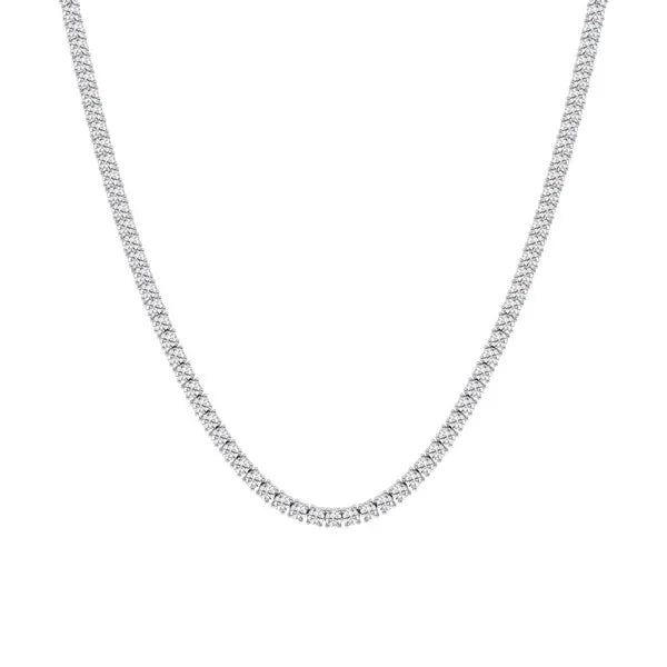 15.00 ctw Tennis Necklace - Round