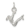 Sterling Silver Gymnast Charm