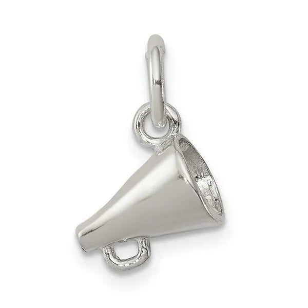 Sterling Silver Megaphone Charm