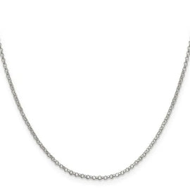 Sterling Silver 2 mm Rolo Chain