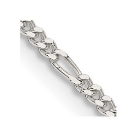 Sterling Silver 1.75 mm Figaro Chain