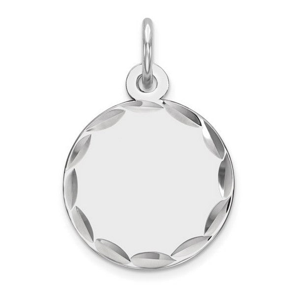 Diamond Cut Round Discs