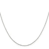 Sterling Silver 1 mm 8 Sided D/C Cable Chain