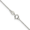 Sterling Silver 1 mm 8 Sided D/C Cable Chain