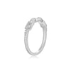 Mini-Link Stackable Ring in Rhodium-Plated Sterling Silver