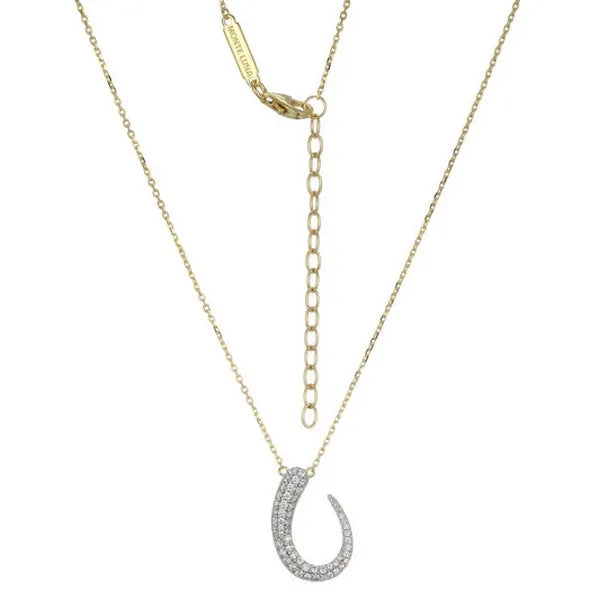 Wave Thick To Thin Lab-Created Diamond Necklace