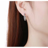 Essentials 1ct Classic Inside-Out Diamond Hoops