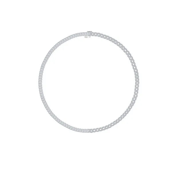 Lab Grown Diamond 13.66ctw Dvaita Tennis Necklace
