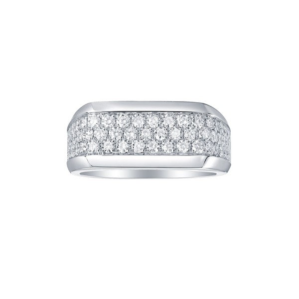 Lab Grown Dimond 1.57ct Men's Band