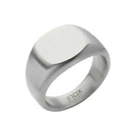 Men's Stainless Steel Signet Ring