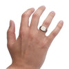 Men's Stainless Steel Signet Ring