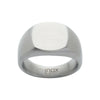 Men's Stainless Steel Signet Ring