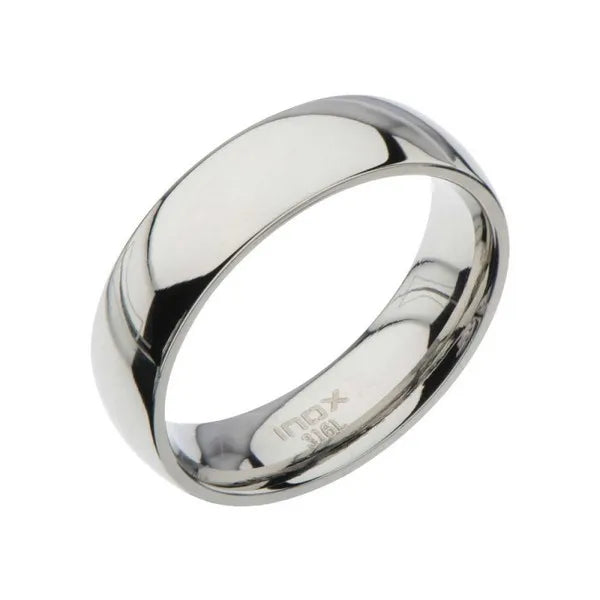 Classic Wedding Bands with High Polish Finished