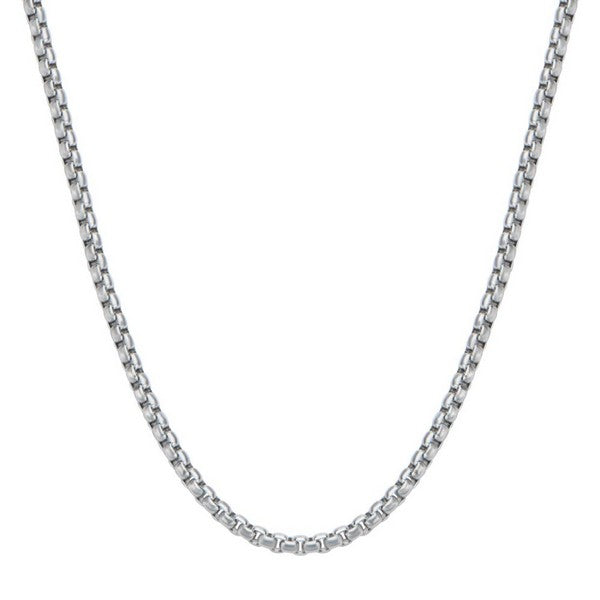 Stainless Steel Bold Box Polish Finished Chain
