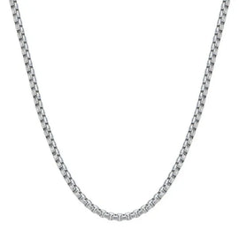 Stainless Steel Bold Box Polish Finished Chain