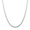 Men's Stainless Steel 4mm Rope Chain Necklace