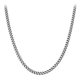 Men's Diamond Cut Stainless Steel Polish Finished Chain