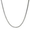 Stainless Steel Spiga Chain Necklace