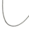 Stainless Steel Spiga Chain Necklace