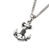 Men's Stainless Steel Anchor Pendant with Chain.