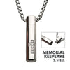 Cross Clear Cubic Zirconia Pendant with long Box Chain